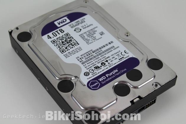 Western Digital 4TB Purple Surveillance HDD